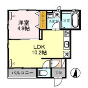 D-room宇治南山の間取り画像