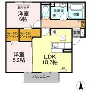 フェリーチェ B棟の間取り画像