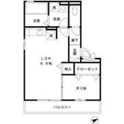 寺原サンハイツⅡの間取り画像