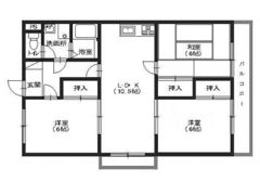 シャトル緑井の間取り画像