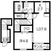 アッシュネクストの間取り画像
