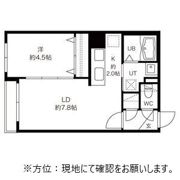 The gate of Huga(ザゲイトオブヒューガ)の間取り画像
