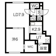 ビルゴ南平岸Ⅱの間取り画像