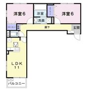 アルカンジュ光 壱番館の間取り画像
