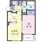 アルカンジュ光 壱番館の間取り画像