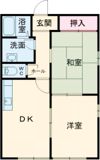 松本駅前ハイツの間取り画像