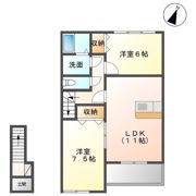 アヴァンティⅠの間取り画像