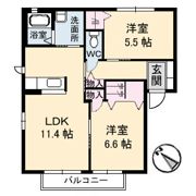メゾンドールジュエの間取り画像