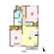 ベアーレ Ⅱの間取り画像