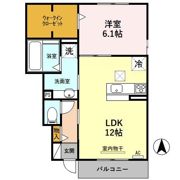 ハルミズホの間取り画像