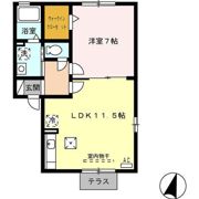 リヴィエールの間取り画像