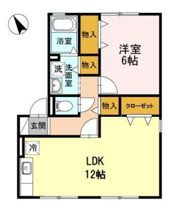 ロジュマン ラフォーレの間取り画像