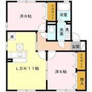 ハレアカラ A棟の間取り画像