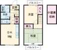 ハイツヒラモトの間取り画像