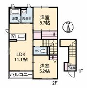セントアイランドD棟の間取り画像