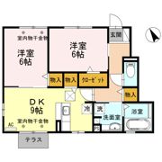 グランドソレイユの間取り画像
