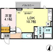 D-roomさんよう A棟の間取り画像