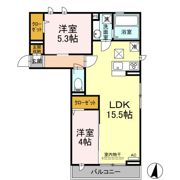 D-roomさんよう B棟の間取り画像