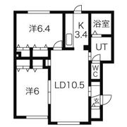 ハイネス新琴似 IIの間取り画像