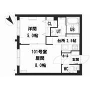 グランメール Classeの間取り画像