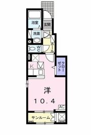 ジェルメグランの間取り画像