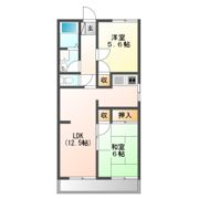 クレスト金屋橋の間取り画像