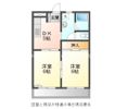 コーポ西井領の間取り画像