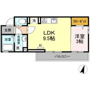 グランコートの間取り画像