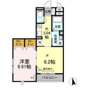 セジュール西台2の間取り画像