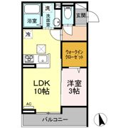 GRACA（グラサ）開智の間取り画像