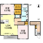 リベル算所の間取り画像