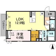 レスポワール・ド・牛田本町の間取り画像