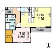 レスポワール・ド・牛田本町の間取り画像