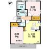 サニーホームズ B棟の間取り画像
