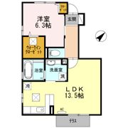 セジュール弐番館の間取り画像