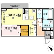 リビエールⅡの間取り画像