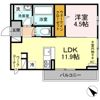 リビエールⅡの間取り画像