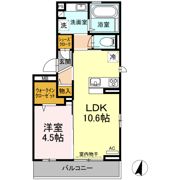 グランディョーゾ レガーメの間取り画像