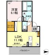 ブルー ビー ガーデンの間取り画像