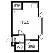 パルコート菊水42の間取り画像