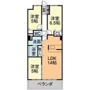 ベレーサ熱田の間取り画像