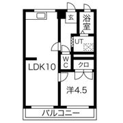 ピザール南公園の間取り画像