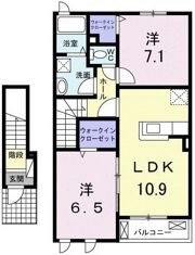 リーリエの間取り画像