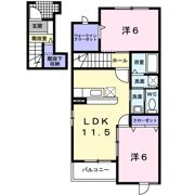 ソラボレⅠの間取り画像