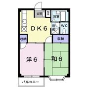 シティーメゾンの間取り画像