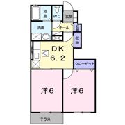 ウインターワルツCの間取り画像