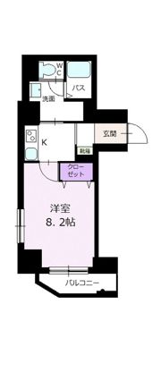 きくやcourt浅草の間取り画像