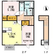 D-room Bの間取り画像