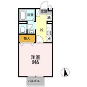 メゾン・リベルテ Aの間取り画像