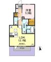 リビングタウン富木島 Aの間取り画像